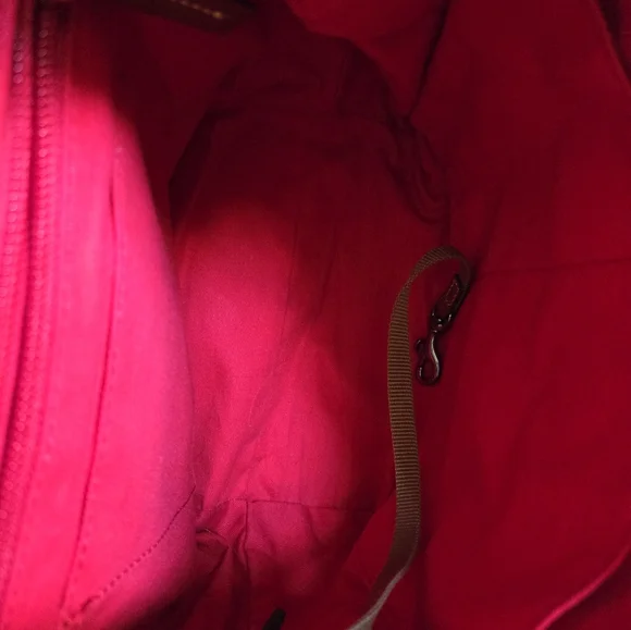 Dooney & Bourke Black Pebbled Leather Backpack - Picture 9 of 12